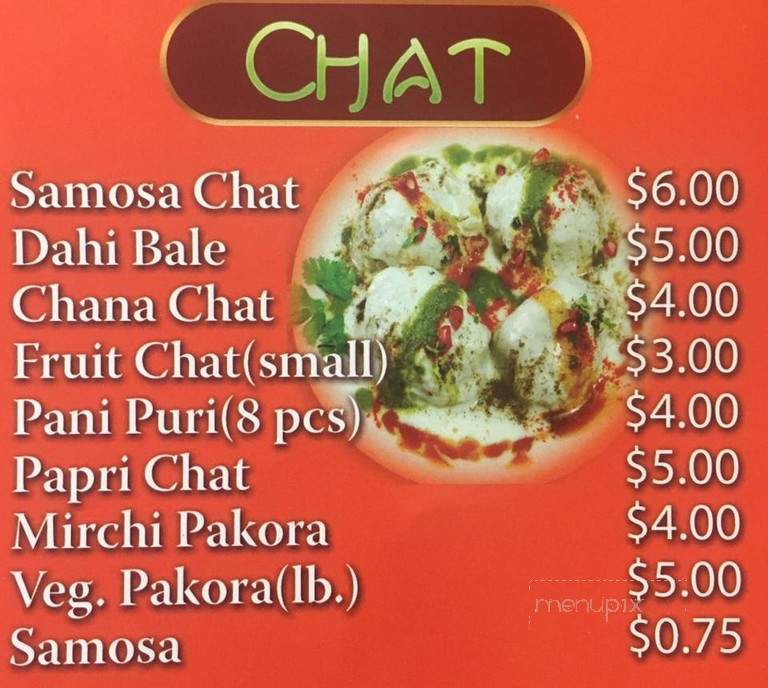 Shandar Sweet & Restaurant - Brooklyn, NY menu_pic
