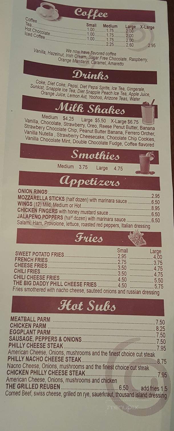 Simon's Deli & Bagels - Bronx, NY menu_pic