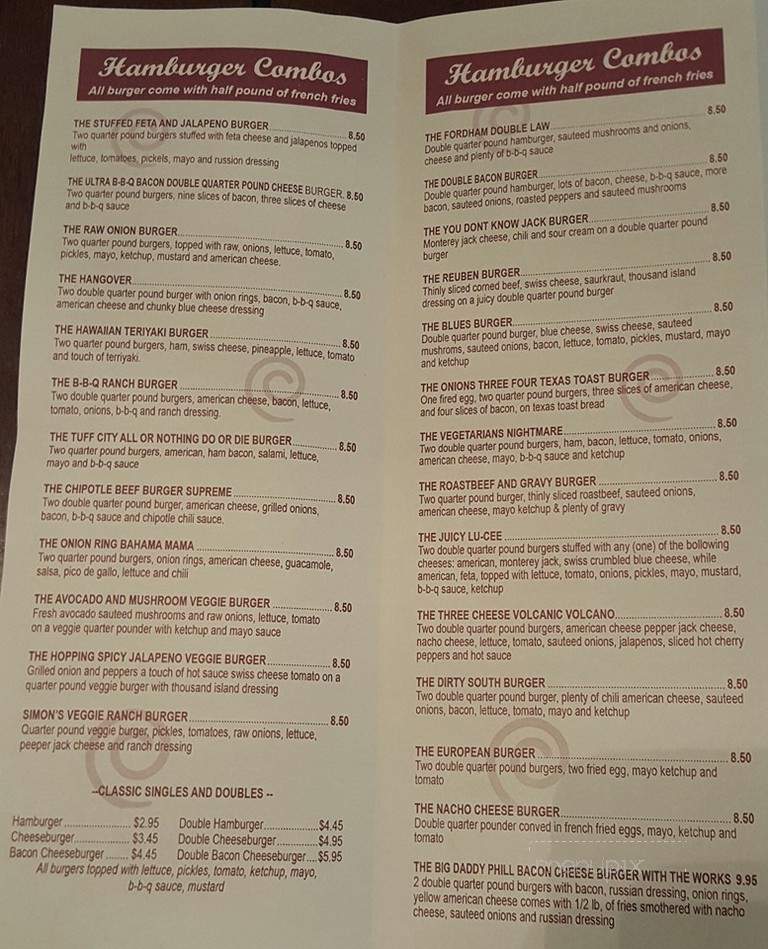Simon's Deli & Bagels - Bronx, NY menu_pic