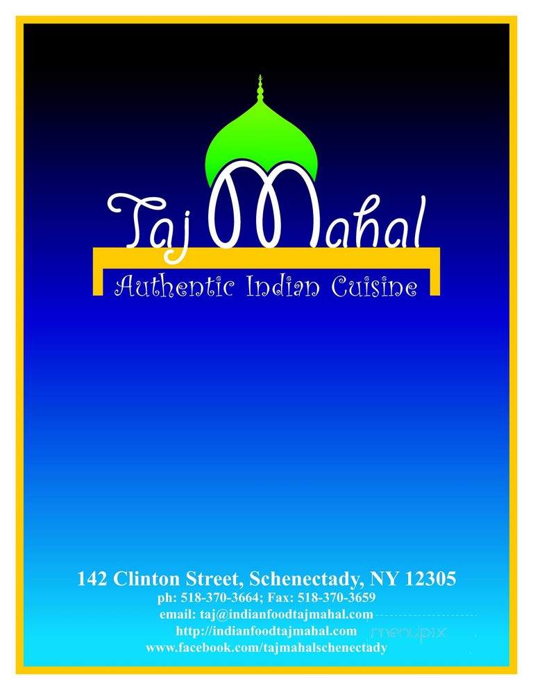 Taj Mahal - Schenectady, NY