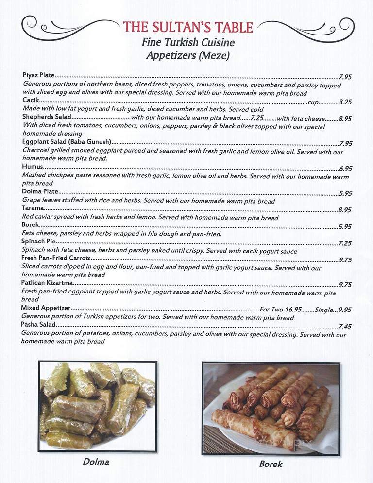 Ted's Restaurant - Jeffersonville, NY menu_pic