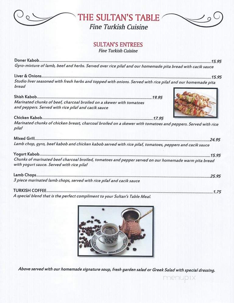 Ted's Restaurant - Jeffersonville, NY menu_pic