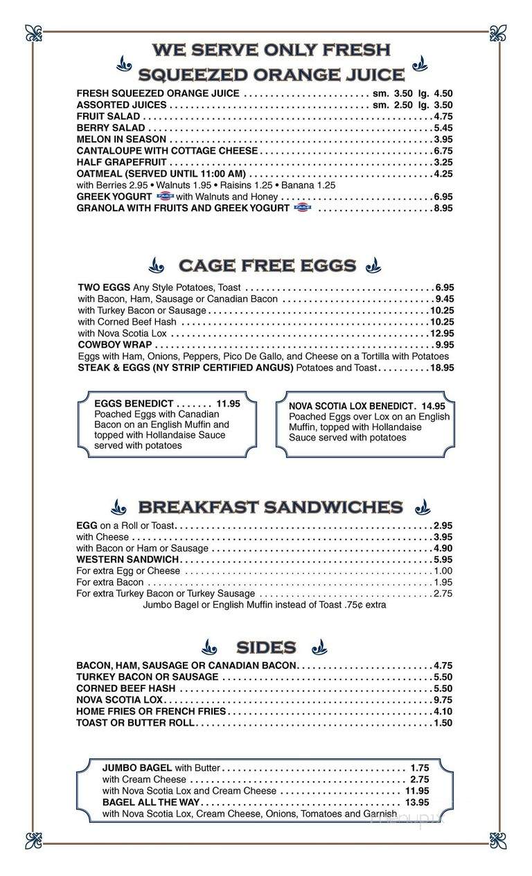 Whitestone Diner - Whitestone, NY menu_pic