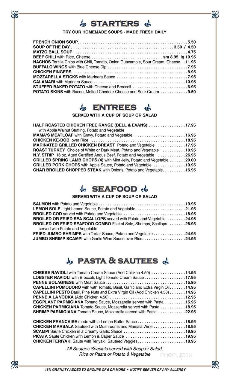 Whitestone Diner - Whitestone, NY menu_pic