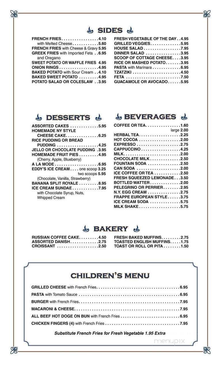 Whitestone Diner - Whitestone, NY menu_pic