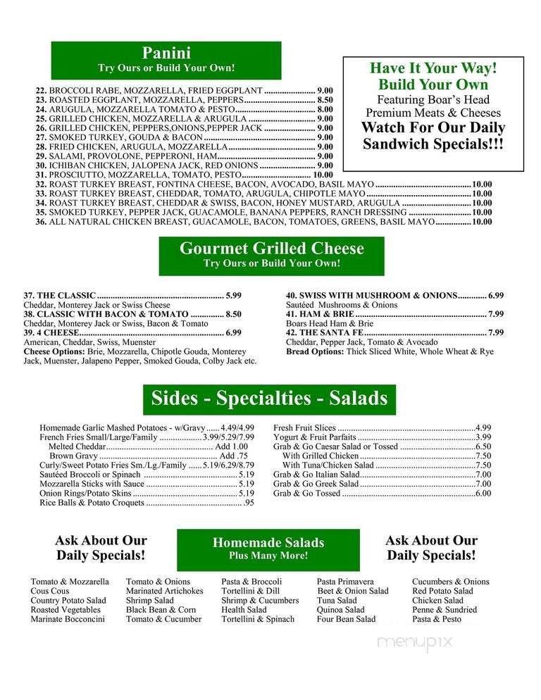 Wilkens II Deli - Brooklyn, NY menu_pic