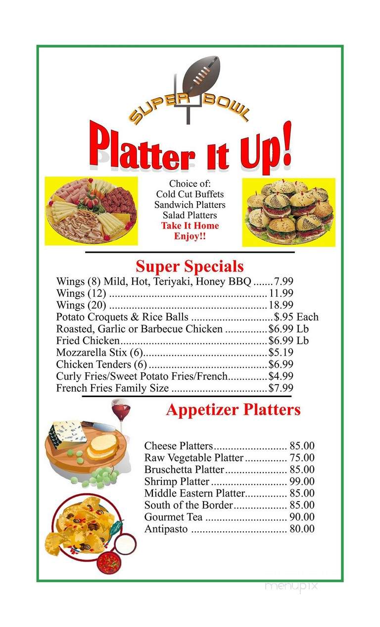 Wilkens II Deli - Brooklyn, NY menu_pic