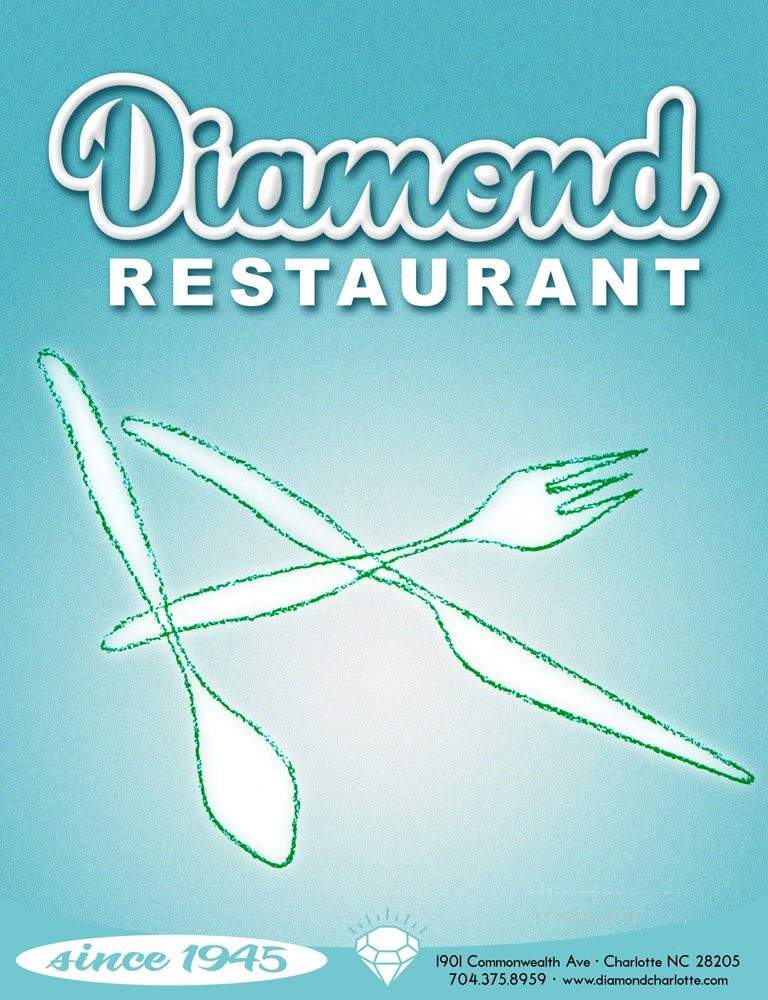 Diamond Restaurant - Charlotte, NC menu_pic