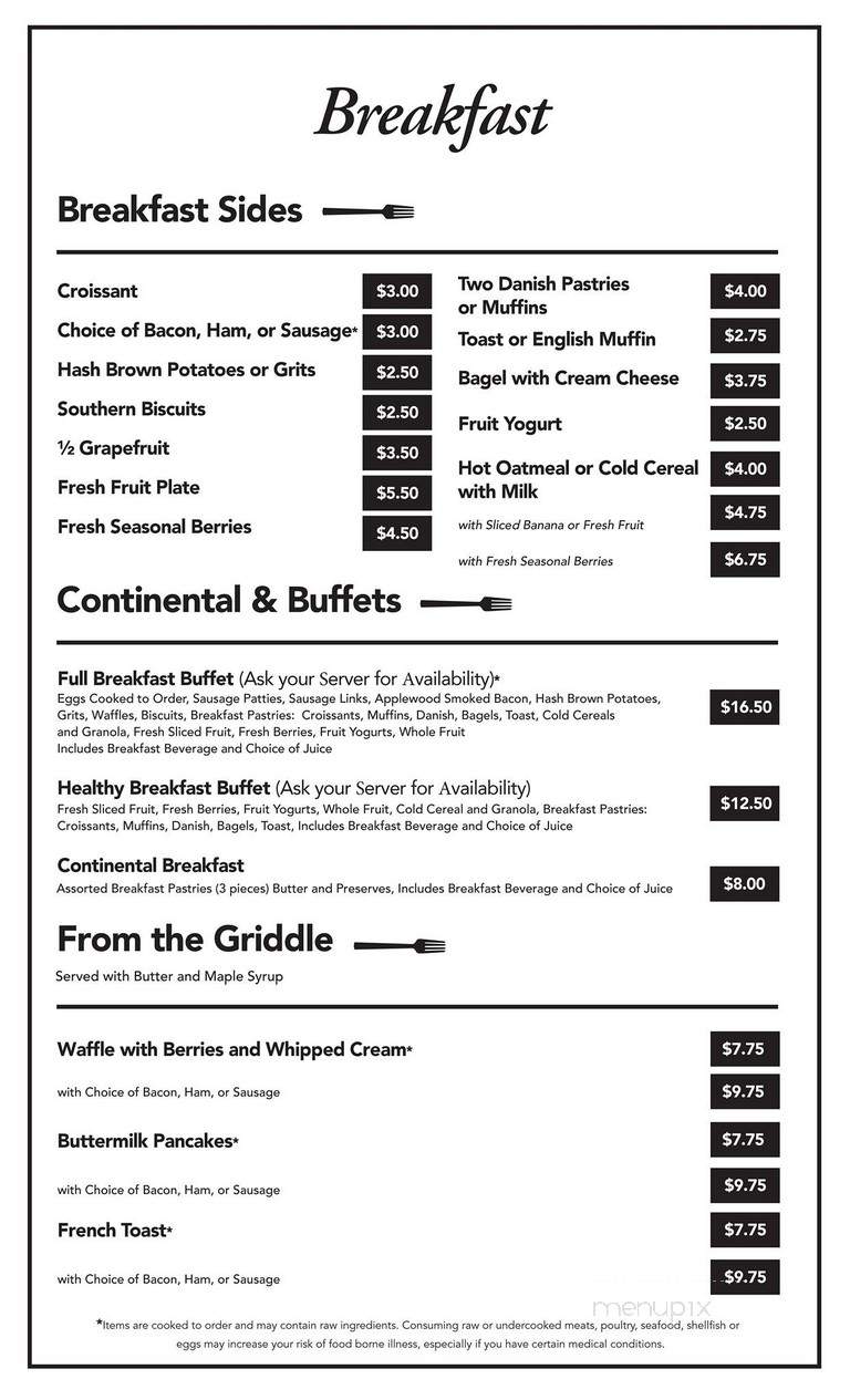 Cafe Expresso East - Greensboro, NC menu_pic