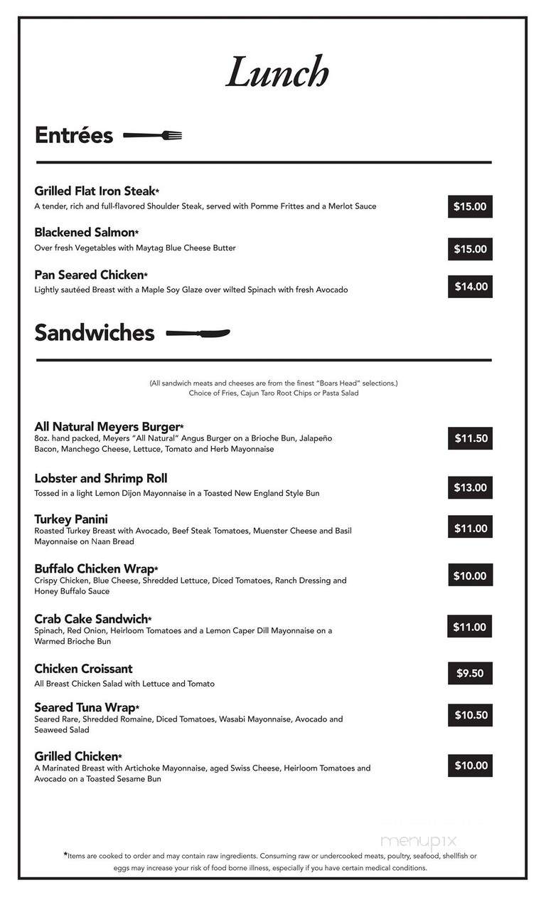 Cafe Expresso East - Greensboro, NC menu_pic