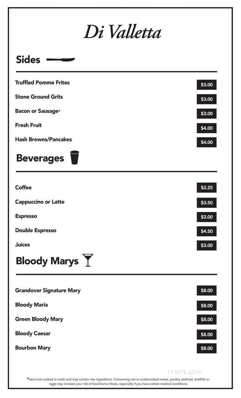 Cafe Expresso East - Greensboro, NC menu_pic