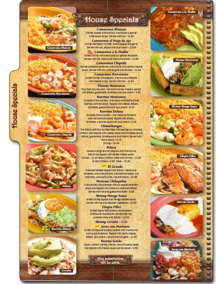 La Hacienda Mexican Restaurant - Greensboro, NC menu_pic