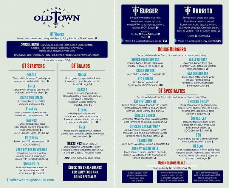 Old Town Draught House Grill - Greensboro, NC