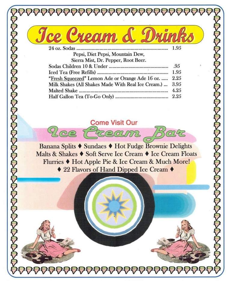 Island Delights Restaurant - Surf City, NC menu_pic