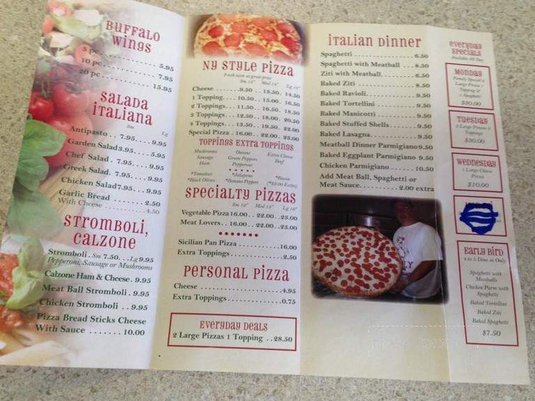 Little Italy Pizza & Subs - Alliance, NC menu_pic