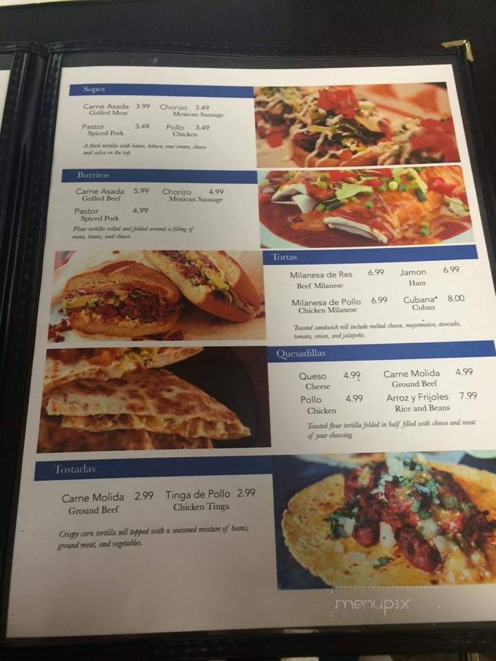 La Veracruzana - Roxboro, NC menu_pic