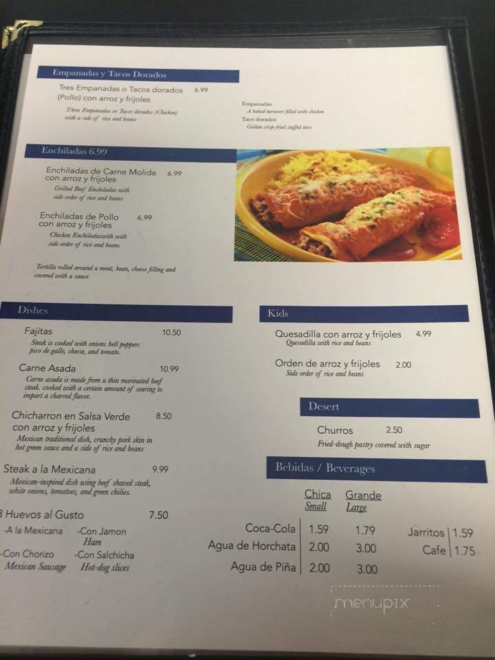 La Veracruzana - Roxboro, NC menu_pic