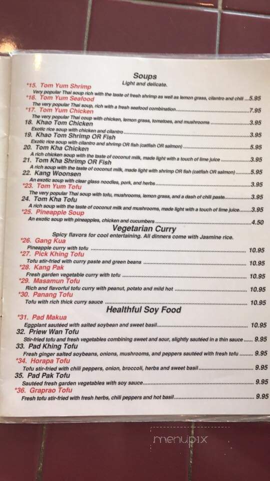 Taste Of Asia - Asheboro, NC menu_pic