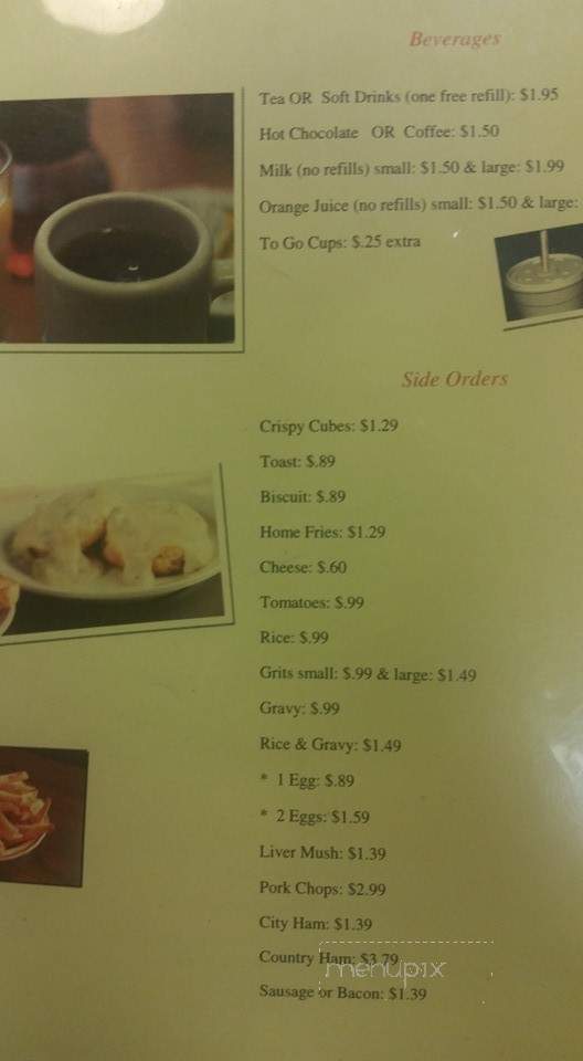 Jeter's Deli Cafe - Salisbury, NC menu_pic