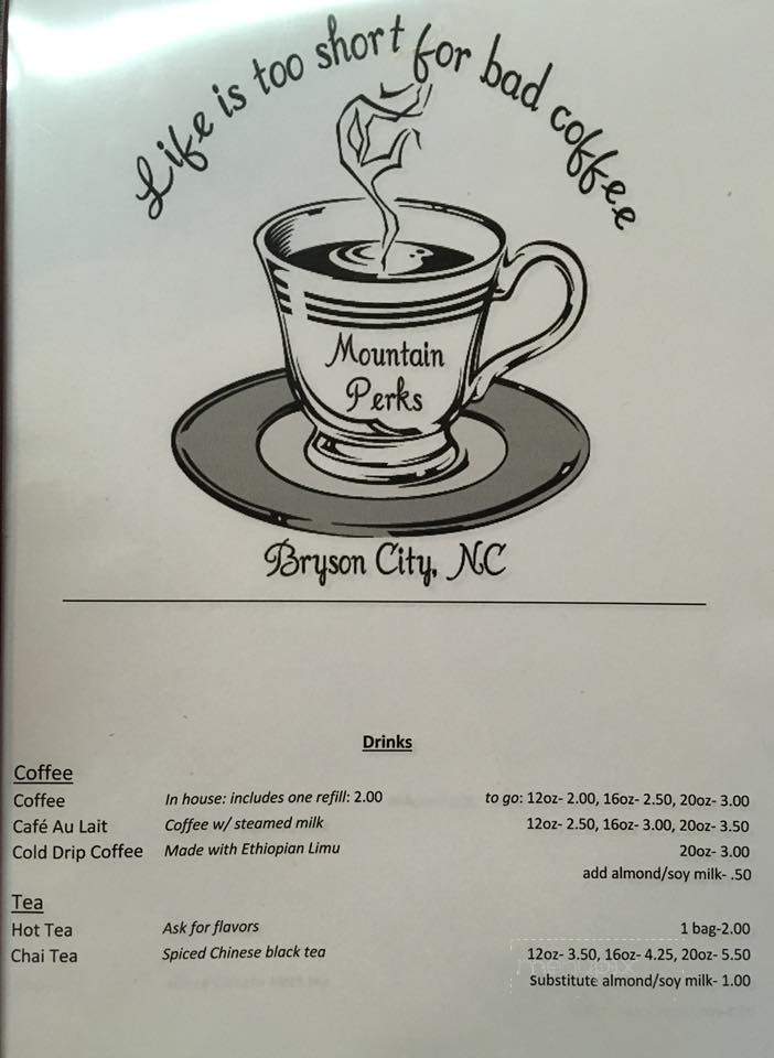 Mountain Perks Espresso Bar - Bryson City, NC