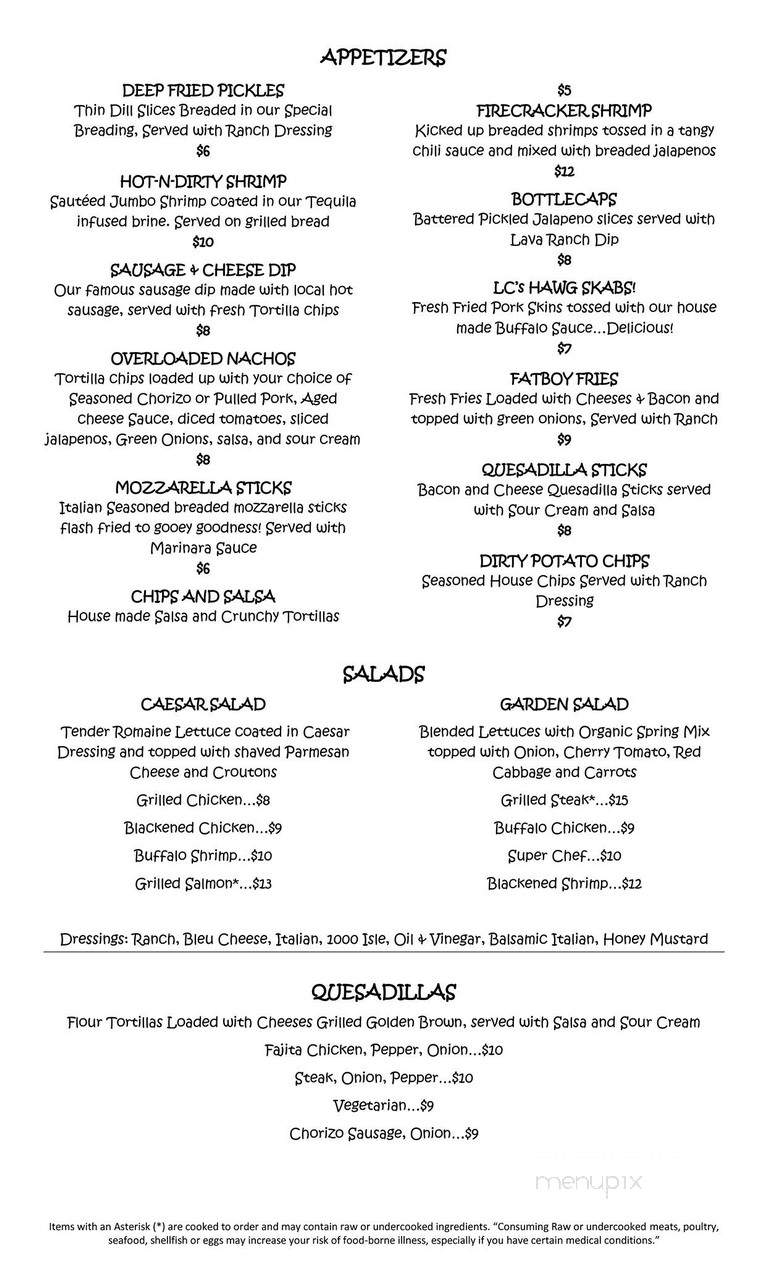 Ridge Runner Fast Foods - Boone, NC menu_pic