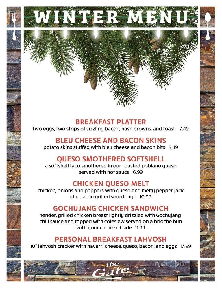 Southgate Casino Bar & Grill - Grand Forks, ND menu_pic