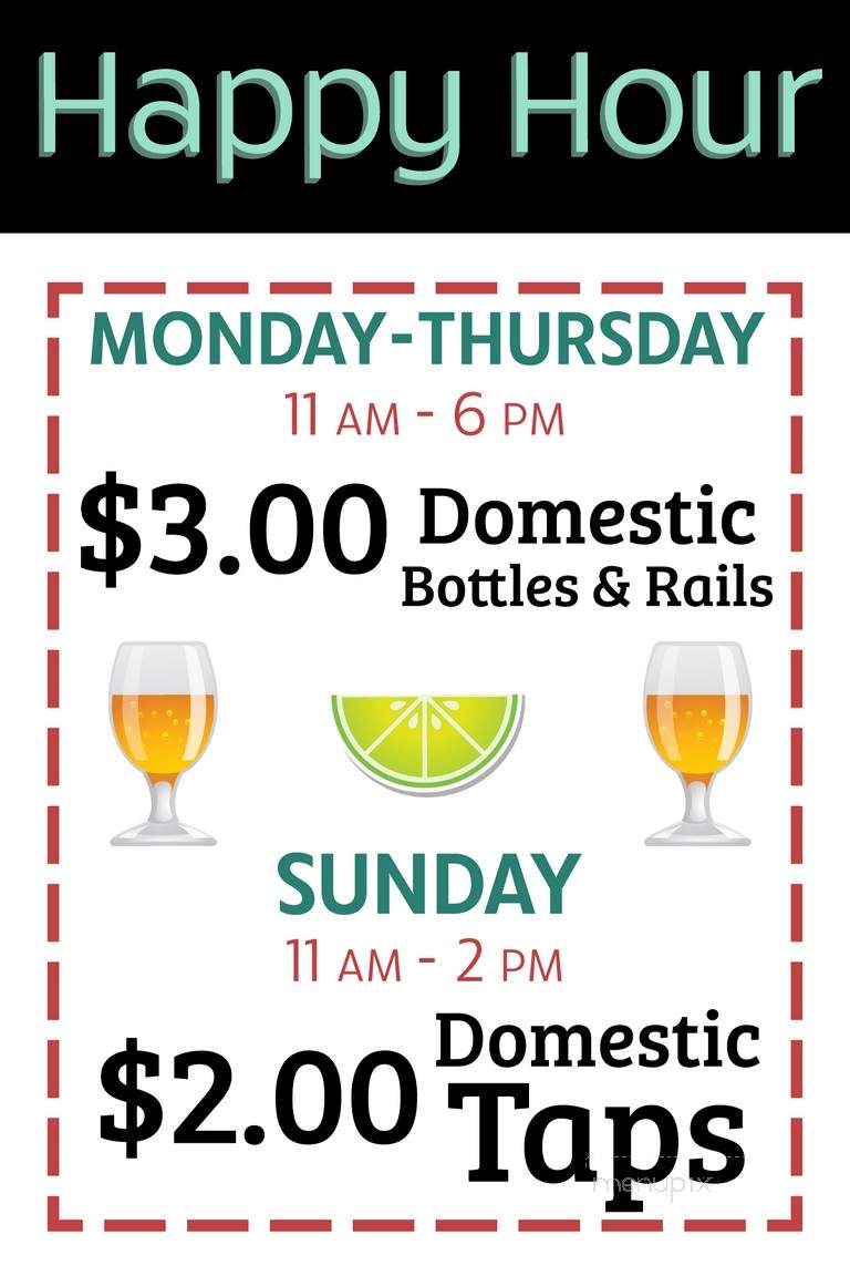 Southgate Casino Bar & Grill - Grand Forks, ND menu_pic