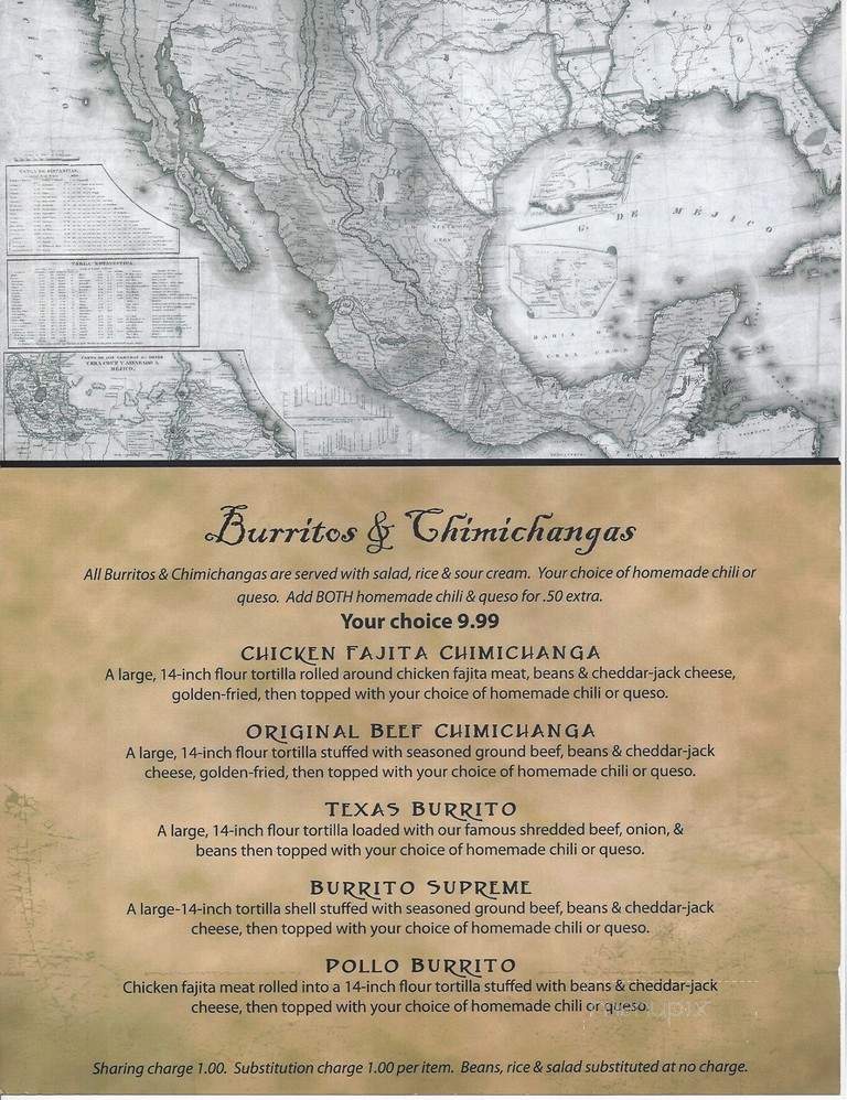 Pancho Villas Mexican Restaurant - Okmulgee, OK menu_pic