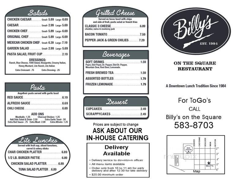 Billy's On The Square - Tulsa, OK