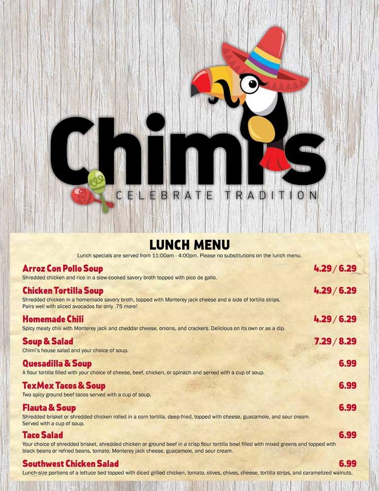 Chimi's Mexican Foods - Tulsa, OK