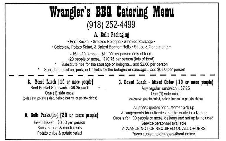 Wranglers Bar-B-Q - Tulsa, OK