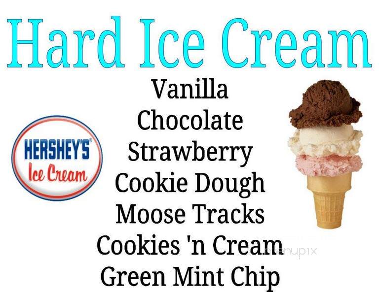 Abraham's Creek Ice Cream - Wyoming, PA menu_pic