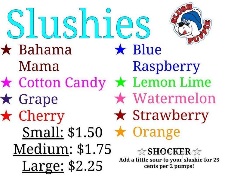 Abraham's Creek Ice Cream - Wyoming, PA menu_pic