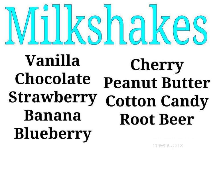 Abraham's Creek Ice Cream - Wyoming, PA menu_pic