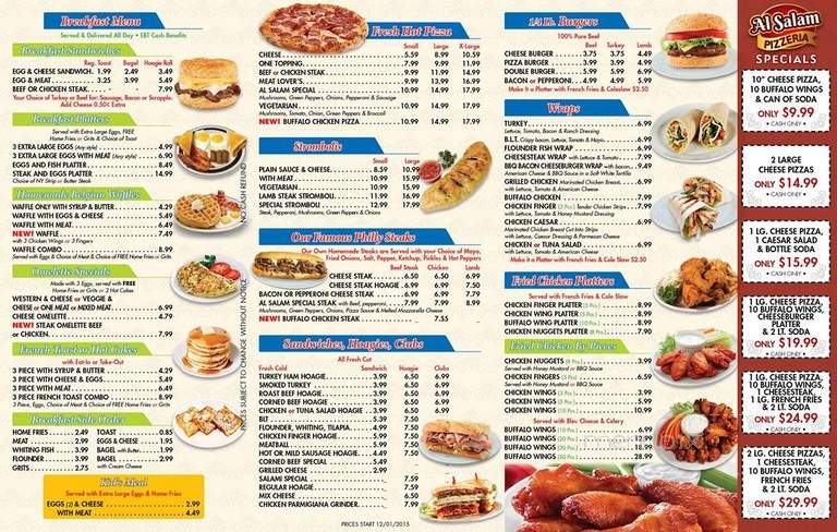 Alsalam Restaurant - Philadelphia, PA menu_pic