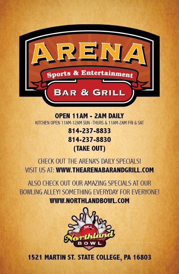 Arena Sports & Entrtn Bar - State College, PA