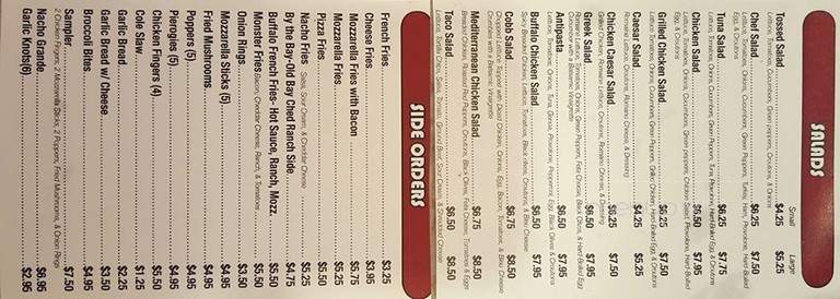 Baldini's - Eagleville, PA menu_pic