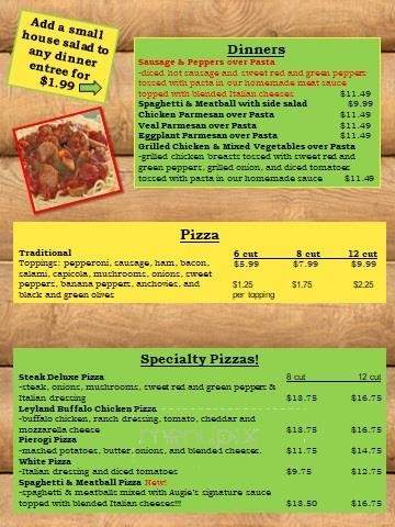 Burrell Inn - Lower Burrell, PA menu_pic