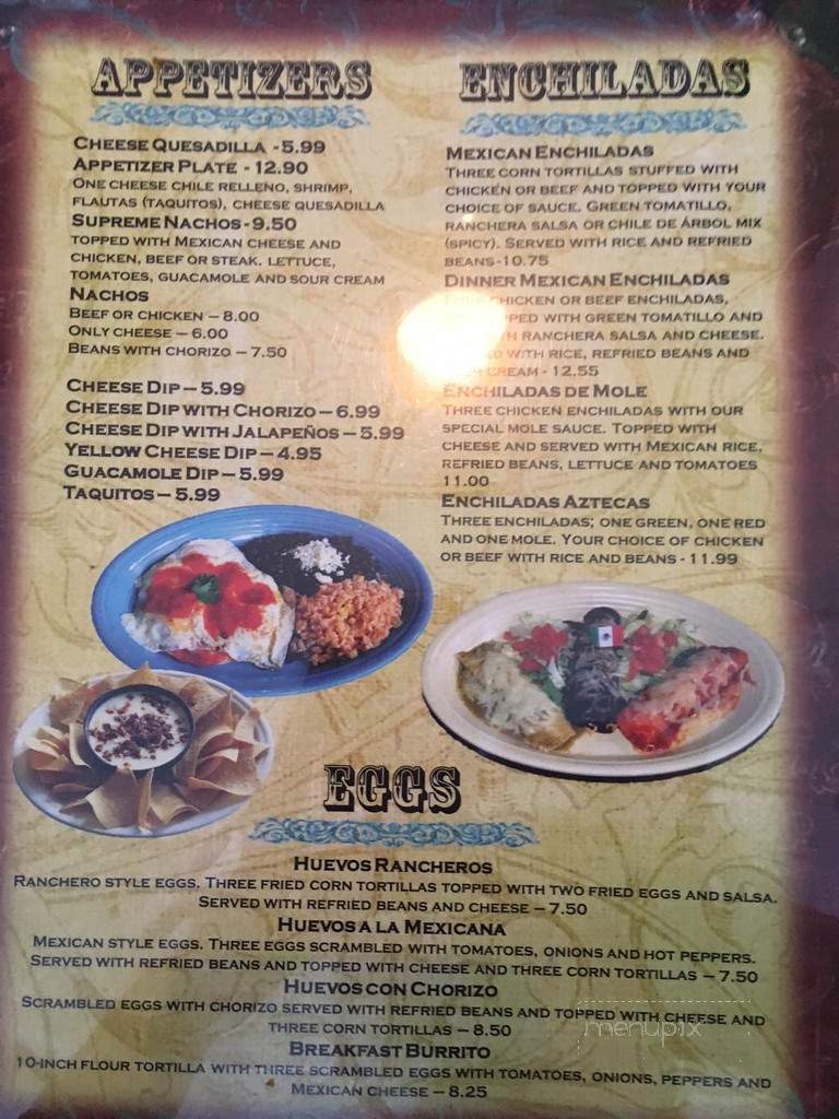 Carbonara Ristorante - Castle Shannon, PA menu_pic
