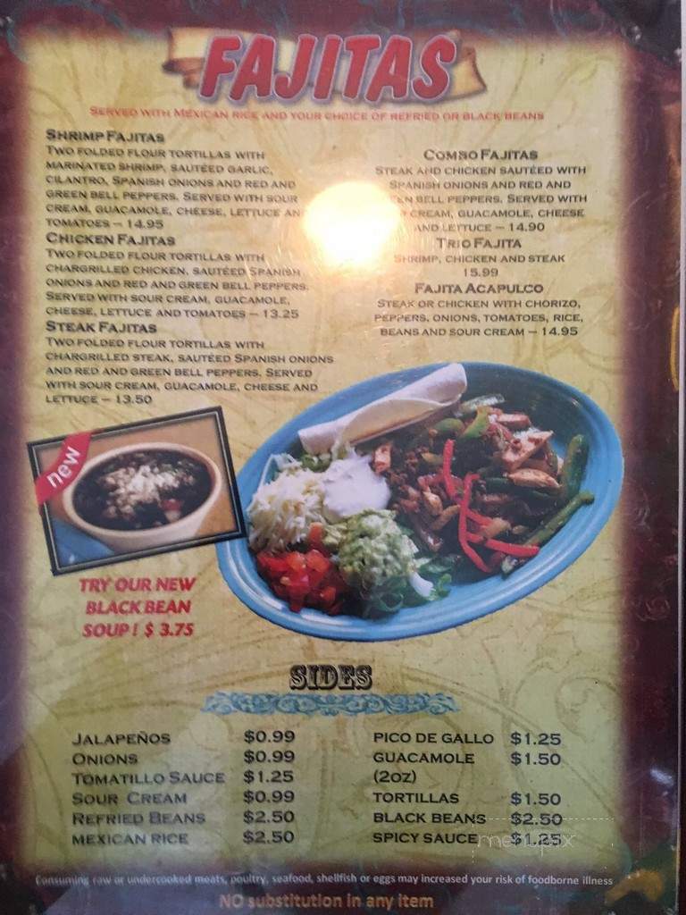 Carbonara Ristorante - Castle Shannon, PA menu_pic