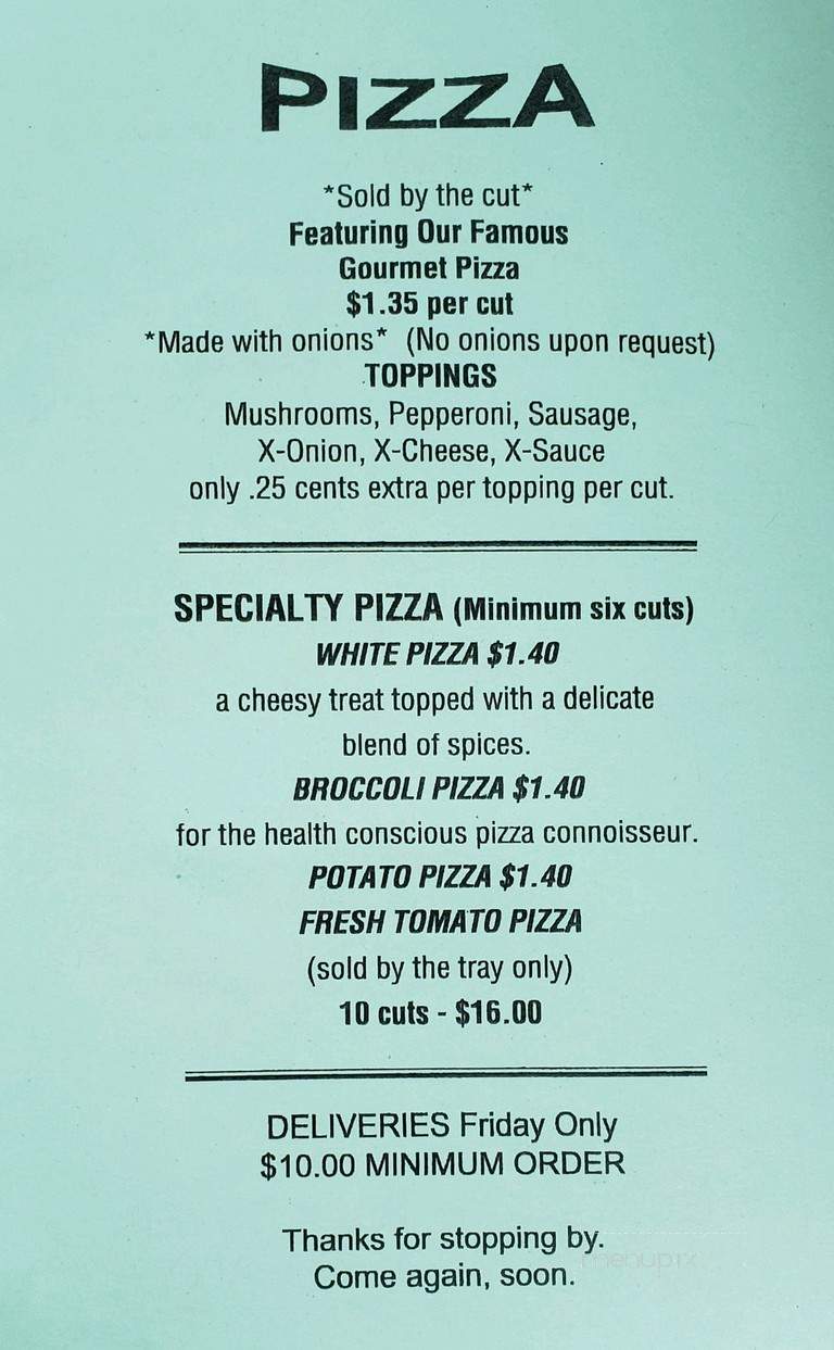 Ceccoli's Pizza - Wilkes Barre, PA