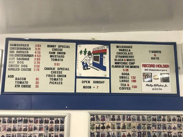 Charlies Hamburgers - Folsom, PA menu_pic