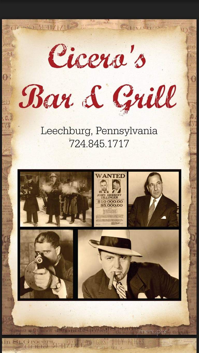 Ciceros Bar & Grill - Leechburg, PA