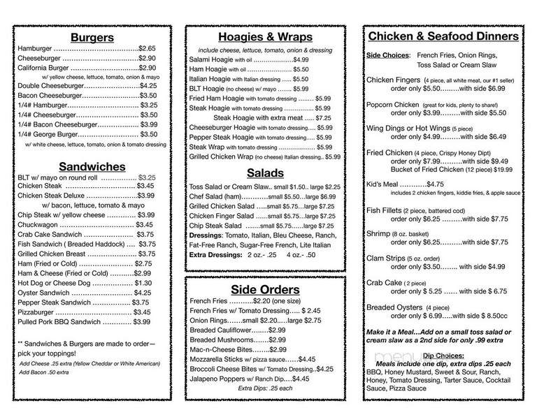 Creme Stop - McAlisterville, PA menu_pic