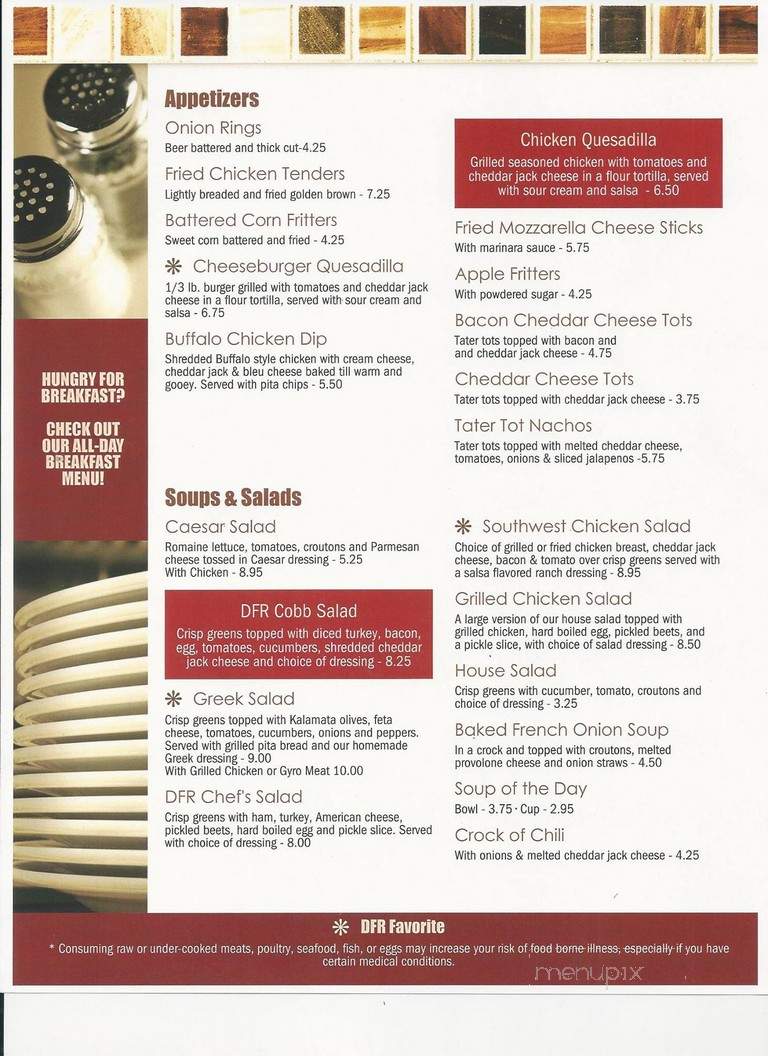 Delta Family Restaurant - Delta, PA menu_pic