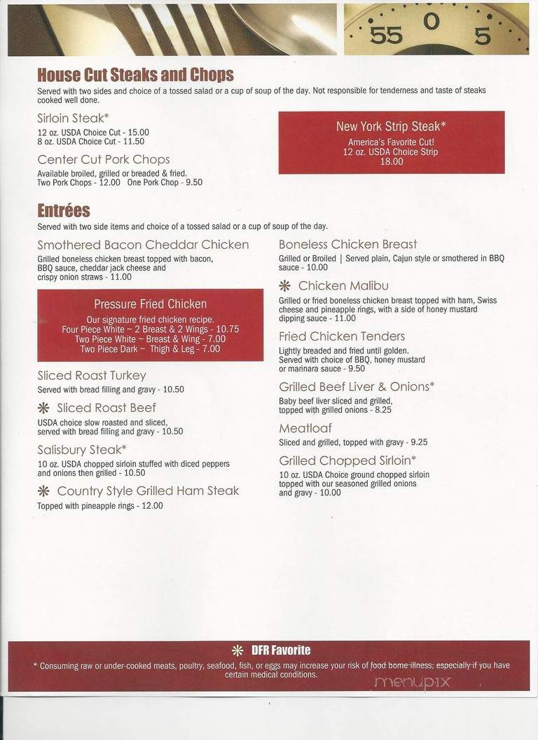 Delta Family Restaurant - Delta, PA menu_pic