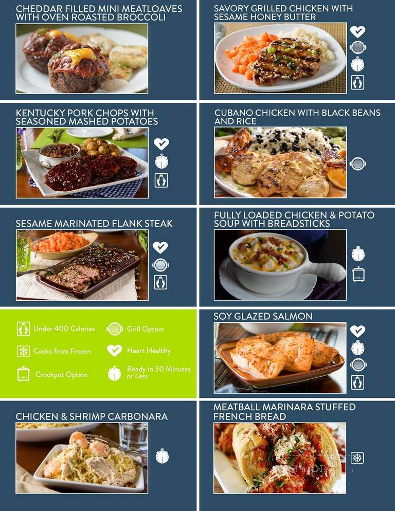 Dream Dinners - Lancaster, PA menu_pic