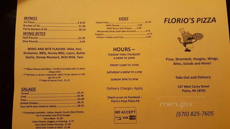 Florio's Pizza - Wilkes Barre, PA
