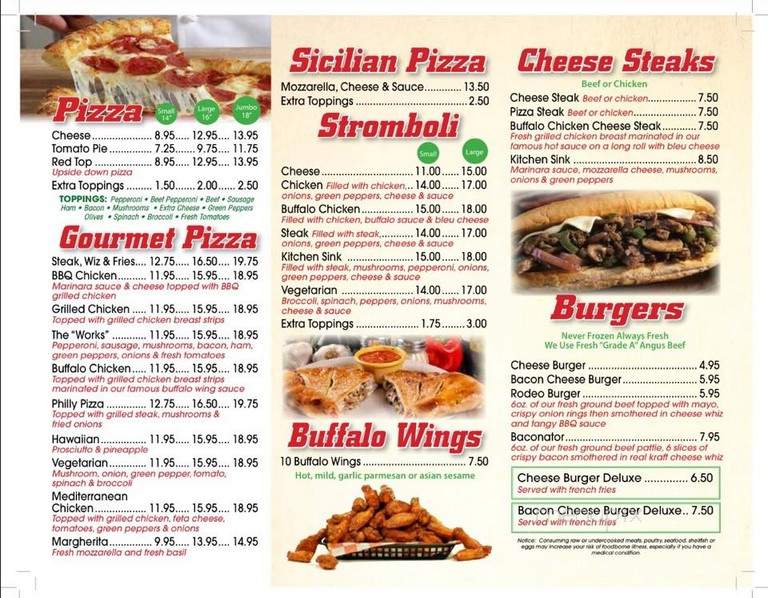 Four Sons - Philadelphia, PA menu_pic