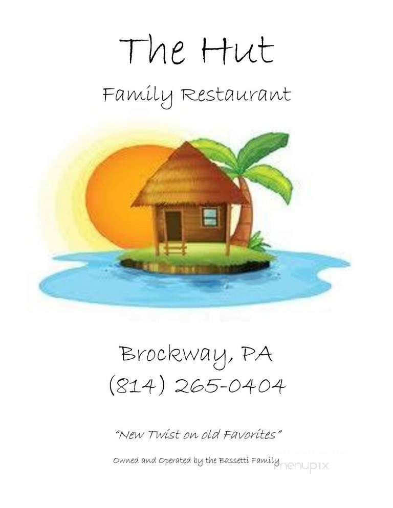 Hut Restaurant - Herndon, PA menu_pic